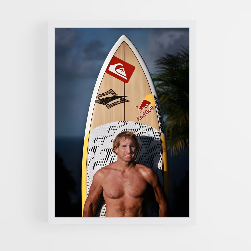 Poster Robby naish – affiche Planche à voile (vue 3)
